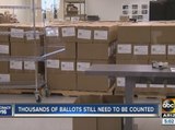 With 185,000 ballots still uncounted, workers return Sunday to try to make progess