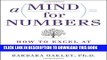 Best Seller A Mind for Numbers: How to Excel at Math and Science (Even If You Flunked Algebra)