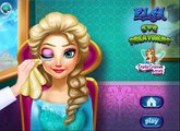 Disney Frozen Elsa Game - Elsa Eye Treatment - Kids Games in HD new