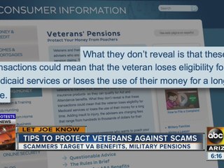 Let Joe Know: How to protect against veteran-related scams