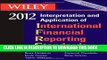 Ebook Wiley IFRS 2012: Interpretation and Application of International Financial Reporting