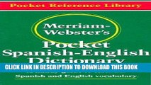 Ebook Merriam-Webster s Pocket Spanish-English Dictionary (Flexible paperback) (Pocket Reference