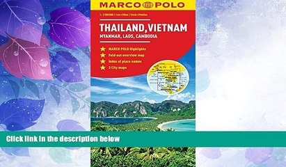 Deals in Books  Thailand, Vietnam, Laos,   Cambodia Marco Polo Map (Marco Polo Maps)  Premium