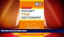 Deals in Books  Pocket Thai Dictionary: Thai-English English-Thai (Periplus Pocket Dictionaries)
