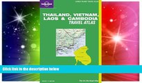 Ebook Best Deals  Lonely Planet Thailand, Vietnam, Laos   Cambodia Travel Atlas (Lonely Planet