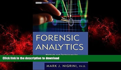 Best book  Forensic Analytics: Methods and Techniques for Forensic Accounting Investigations