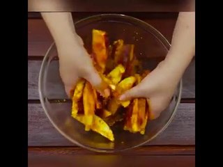 Batata doce rústica