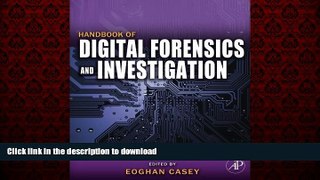 Best book  Handbook of Digital Forensics and Investigation