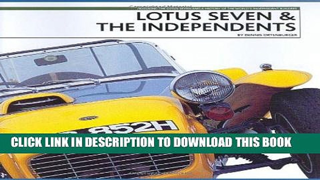 [PDF] Lotus Seven   the Independents Full Online