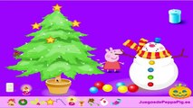 Peppa Pig English new Episodes Version Game Christmas Tree And Jingle Bells