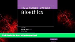 Read books  The Cambridge Textbook of Bioethics online for ipad