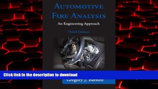 Buy books  Automotive Fire Analysis, Third Edition online