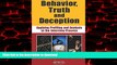 liberty book  Behavior, Truth and Deception: Applying Profiling and Analysis to the Interview