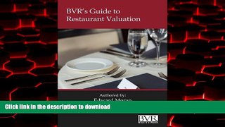 Read book  BVR s Guide to Restaurant Valuation online for ipad