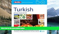Best Buy PDF  Berlitz Turkish Phrase Book   CD  Full Ebooks Most Wanted