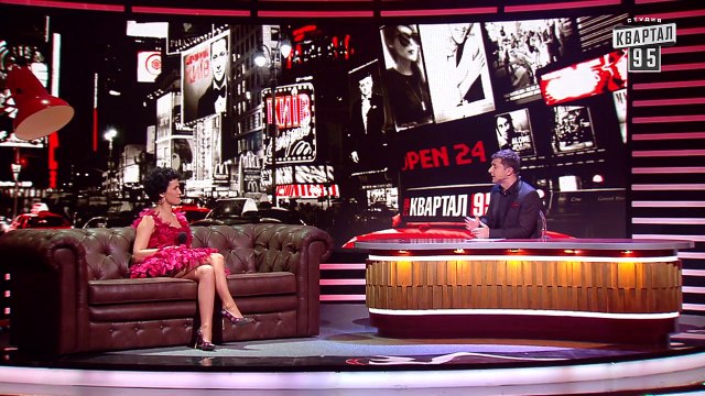 Листаем постельные сцены - гость студии Даша Астафьева - Вечерний Киев 2016