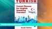 Big Sales  Turkish: Travel Phrases for English Speaking Travelers: The most needed 1.000 phrases