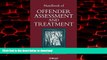 Best books  Handbook of Offender Assessment and Treatment online for ipad
