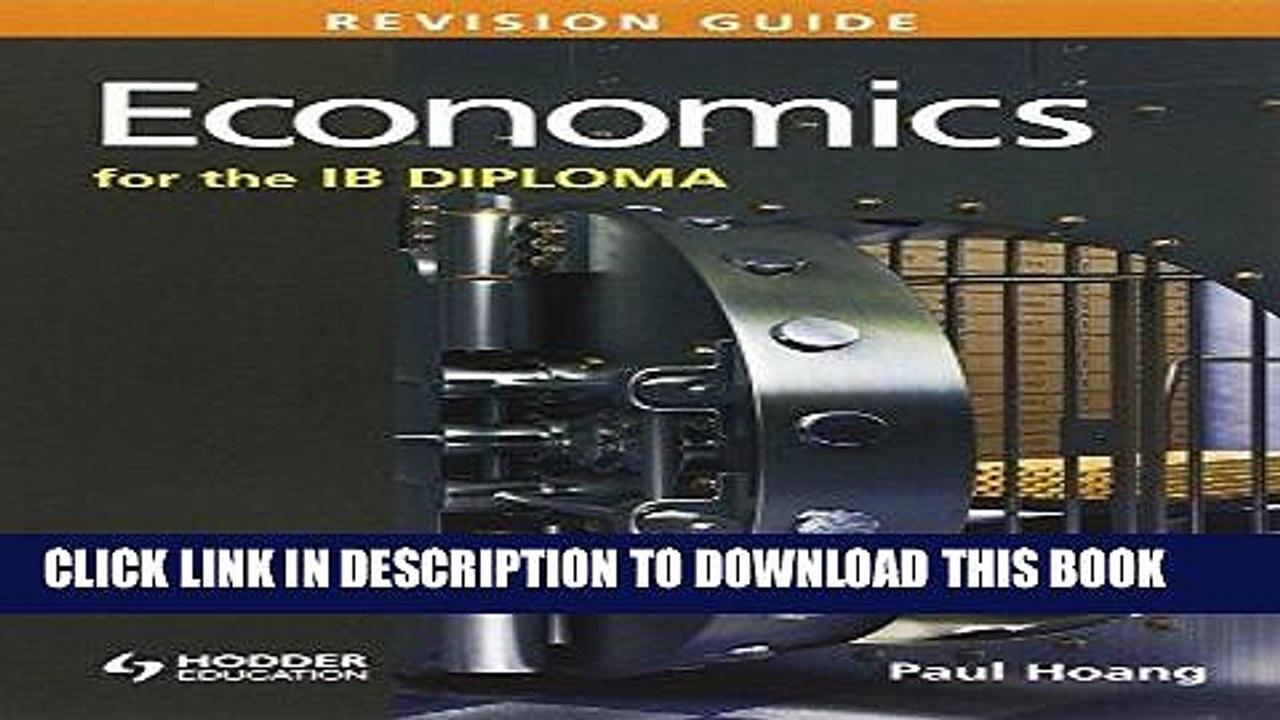 [PDF] Economics for the Ib Diploma: Revision Guide Full Online