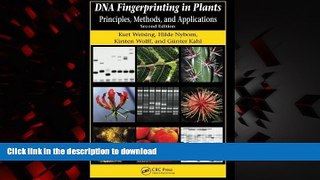 Read book  DNA Fingerprinting in Plants: Principles, Methods, and Applications, Second Edition