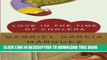 Read Now Love in the Time of Cholera (Oprah s Book Club) PDF Online