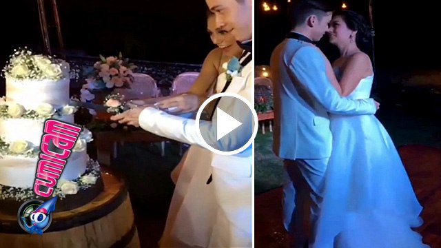 Meriahnya Pernikahan Stefan dan Celine - Cumicam 12 November 2016
