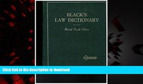 Buy books  Black s Law Dictionary: Definitions of the terms and phrases of American and English