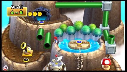 New Super Mario Bros. Wii - World 6 (Unlocking Secret Cannon)