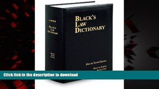 Read book  BLACK S LAW DICTIONARY; DELUXE 10TH EDITION