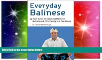 Ebook deals  Everyday Balinese: Your Guide to Speaking Balinese Quickly and Effortlessly in a Few