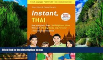 Best Buy Deals  Instant Thai: How to Express 1,000 Different Ideas with Just 100 Key Words and