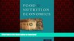 liberty book  Food and Nutrition Economics: Fundamentals for Health Sciences (Food and Public