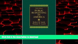 liberty book  Public Budgeting in America (5th Edition)