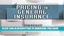 [PDF] Pricing in General Insurance Popular Collection