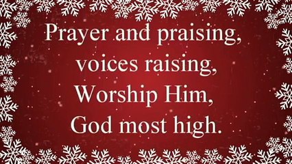 We Three Kings with Lyrics Christmas Carol Sung by a Kids Choir