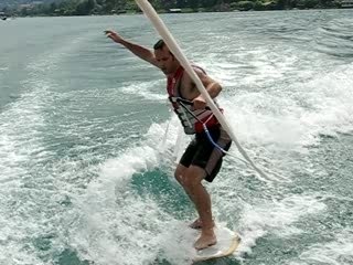 Difficile apprentissage de wake surf by ricozob