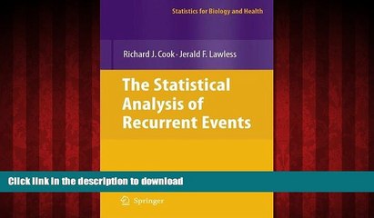 Buy books  The Statistical Analysis of Recurrent Events (Statistics for Biology and Health)