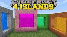 PopularMMOs Minecraft - 4 ISLANDS! - THE 8 ISLANDS - Custom Map Pat and Jen