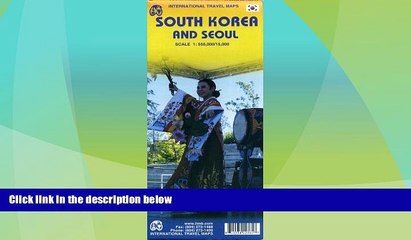 Buy NOW  1. South Korea   Seoul Travel Reference Map 1:550K/15K (International Travel Maps)  READ