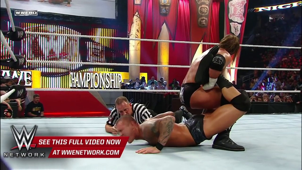 WWE Network: WWE Championship Triple Threat Match – Night of Champions 2009