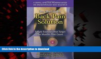 liberty books  The Multifidus Back Pain Solution: Simple Exercises That Target the Muscles That