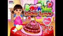 Baby Games to Play - Dora the Explorer Make Cake Love English Game Movie new Dora 赤ちゃんゲーム, 아기 게임,