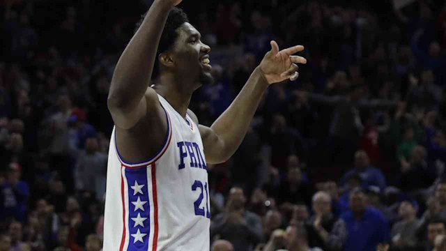 Embiid Leads Sixers to First Victory