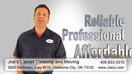 Joe's carpet cleaning and moving Oklahoma City