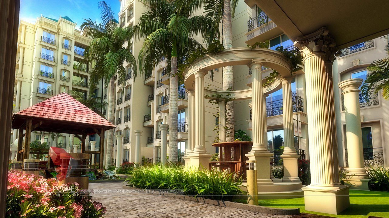 3D Highrise Apartments