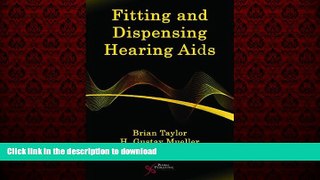 Best book  Fitting and Dispensing Hearing Aids online