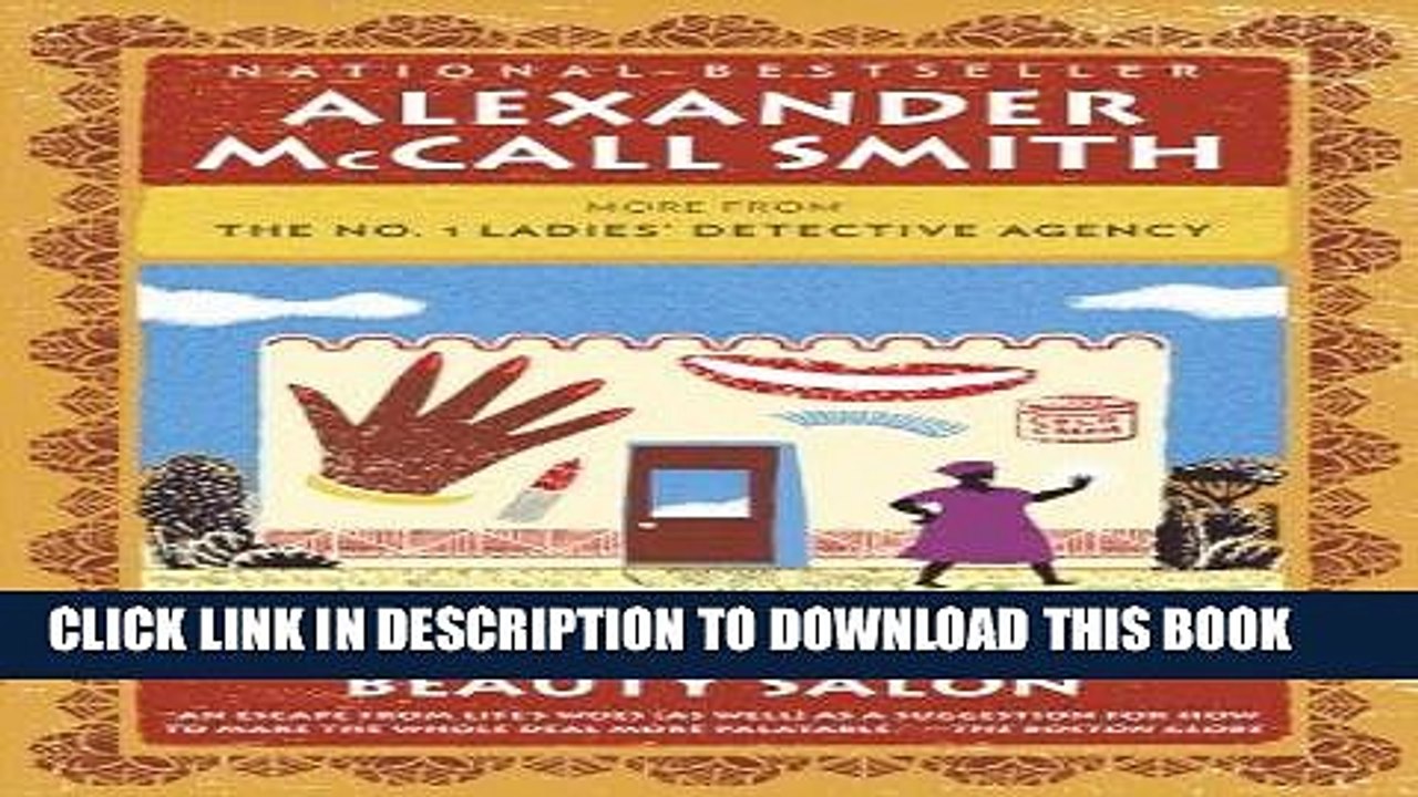 Read Now The Minor Adjustment Beauty Salon (No. 1 Ladies  Detective Agency Series Book 14)