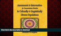 Best books  Assessment   Intervention for Communication Disorders in Culturally   Linguistically