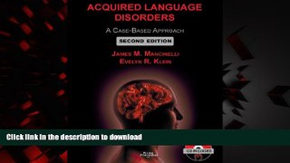 Best books  Acquired Language Disorders: A Case-Based Approach online to buy