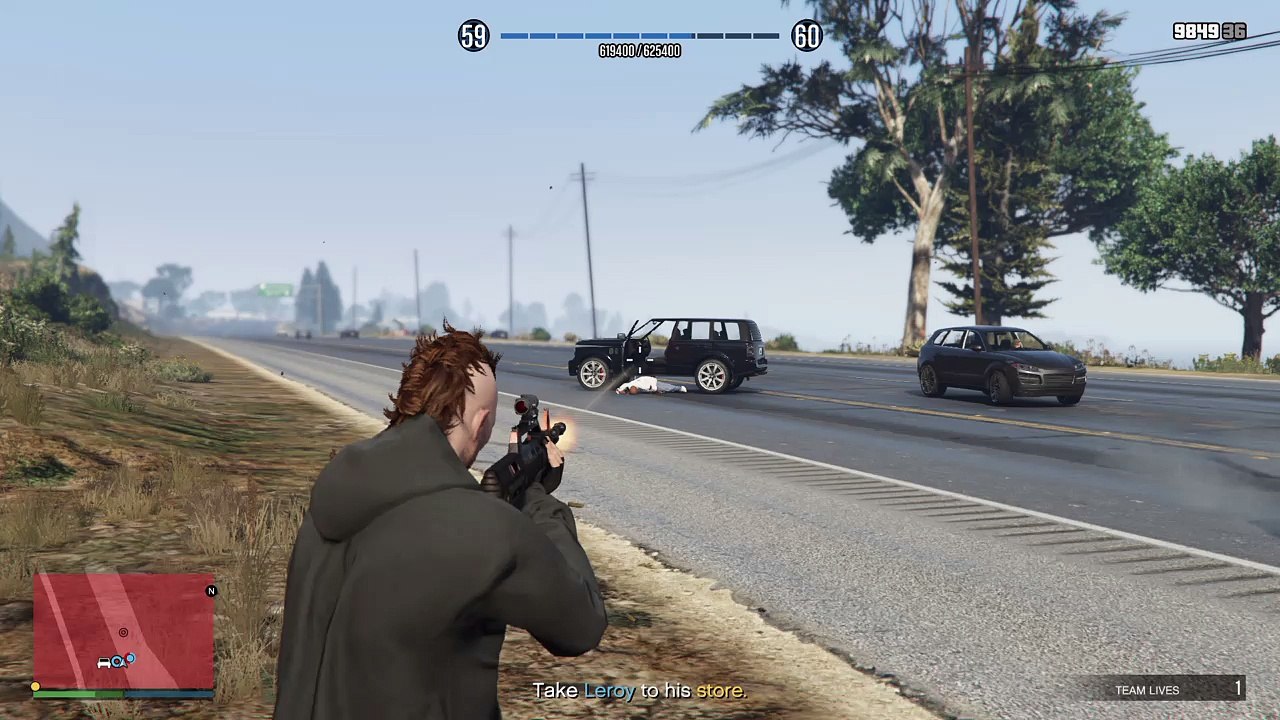 GTA 5 - Leeroy didn't make it